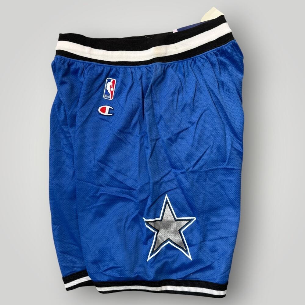 Vintage Orlando Magic Gym Shorts Champion Made USA Size Large L  NBA Basketball